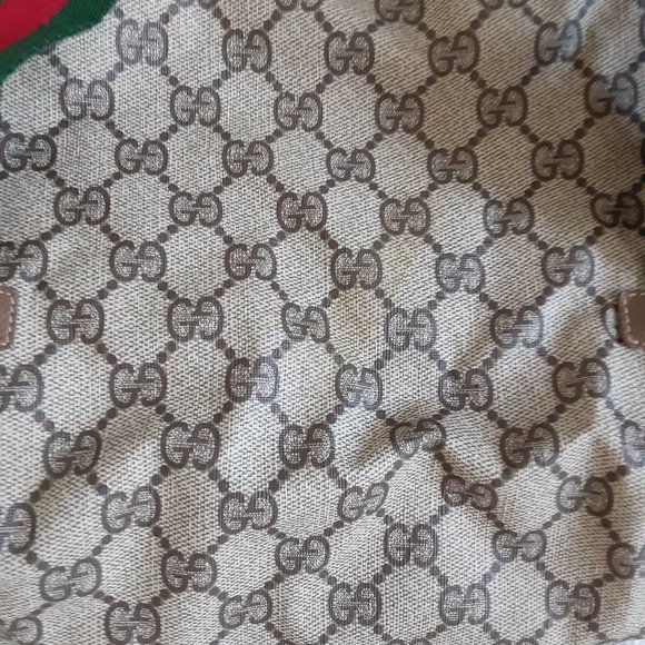 Authentic Gucci Weekender Web Mono Canvas Duffle - Picture 9 of 12